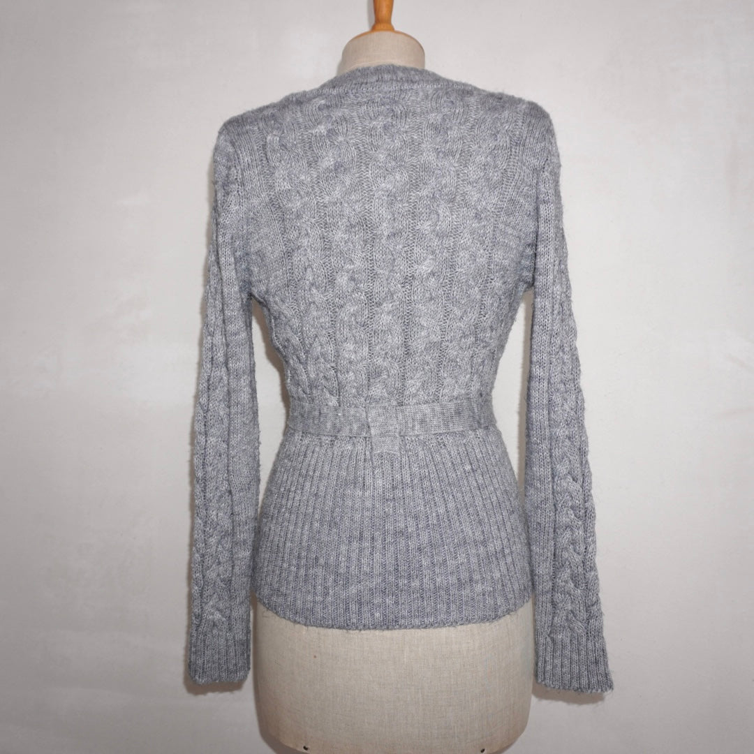 Cableknit Cardigan (M)