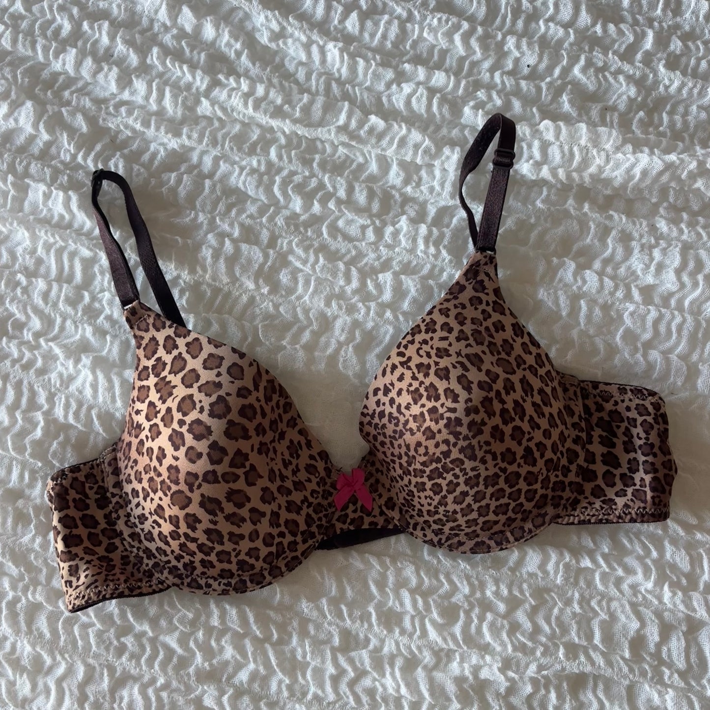 Leopard Print Bra (75B)