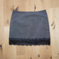 Lace Trim Miniskirt (M)