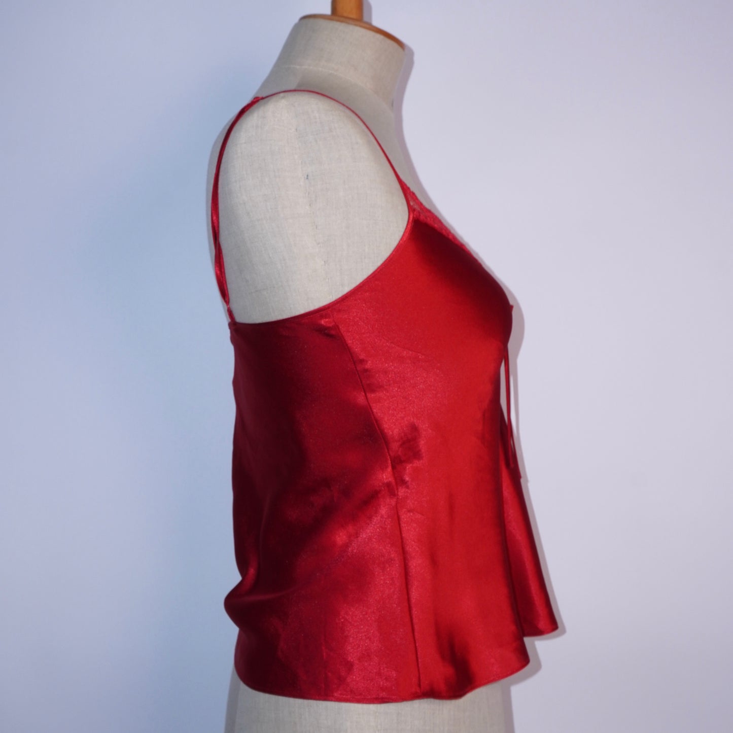 Satin bow cami (S)