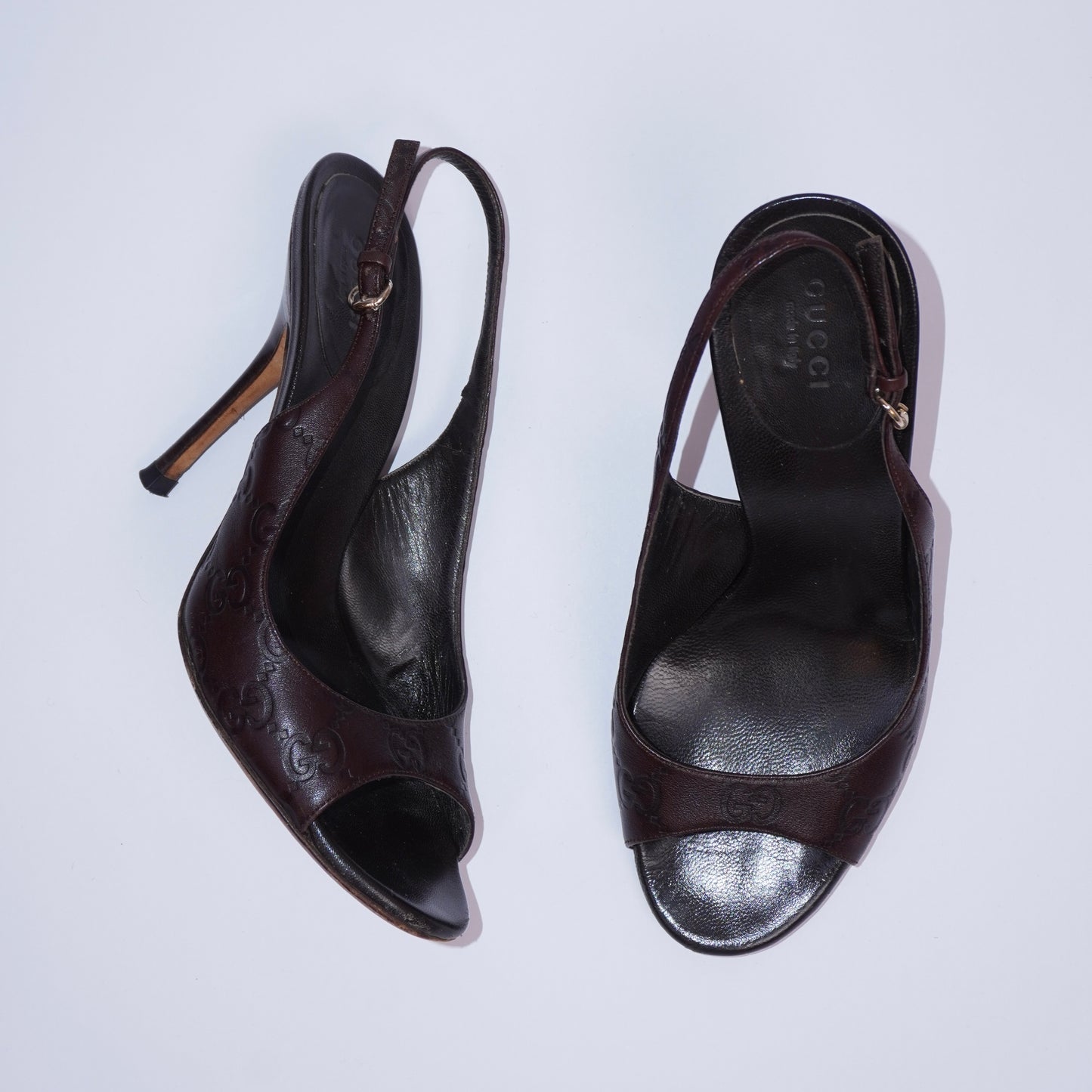 Gucci Guccissima Heels (36.5)