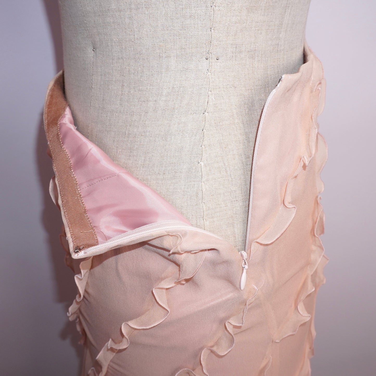 Silk skirt (S)
