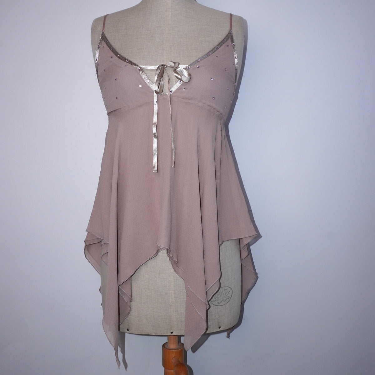 5 Silk Rhinestone Top (S)