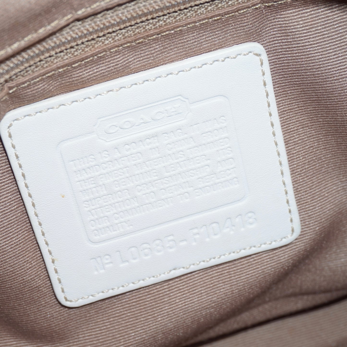 Coach Monogram Purse