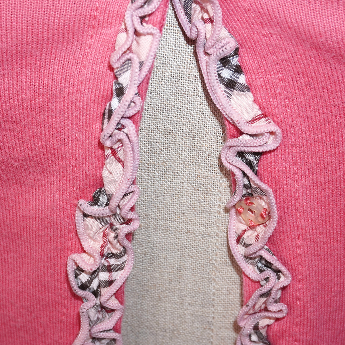 5 Burberry Ruffle Top (S)