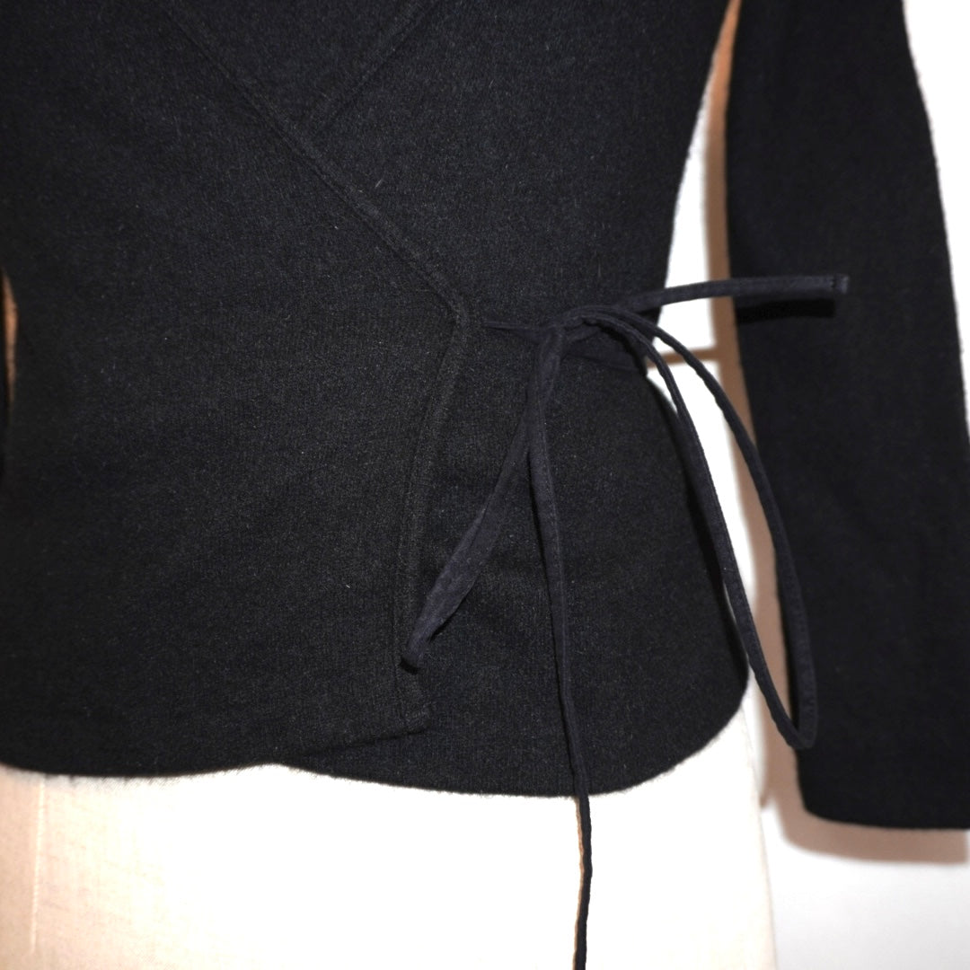 Wrap Cardigan Set (S)