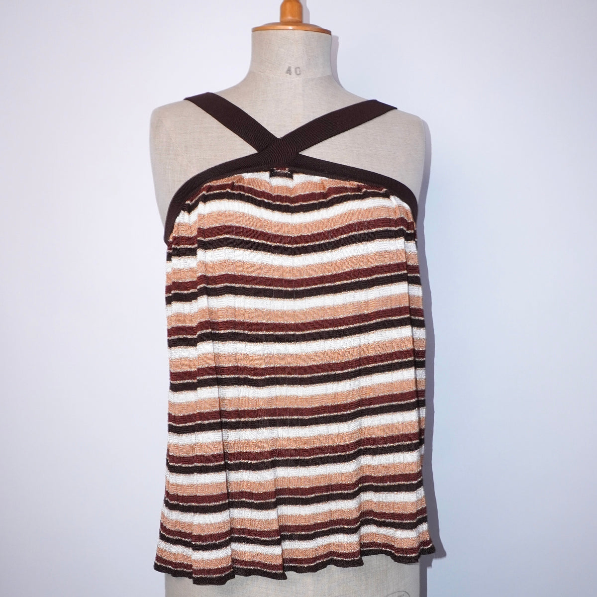 Bebe Pleated Top (M)