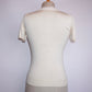 Creme Bow Top (M)
