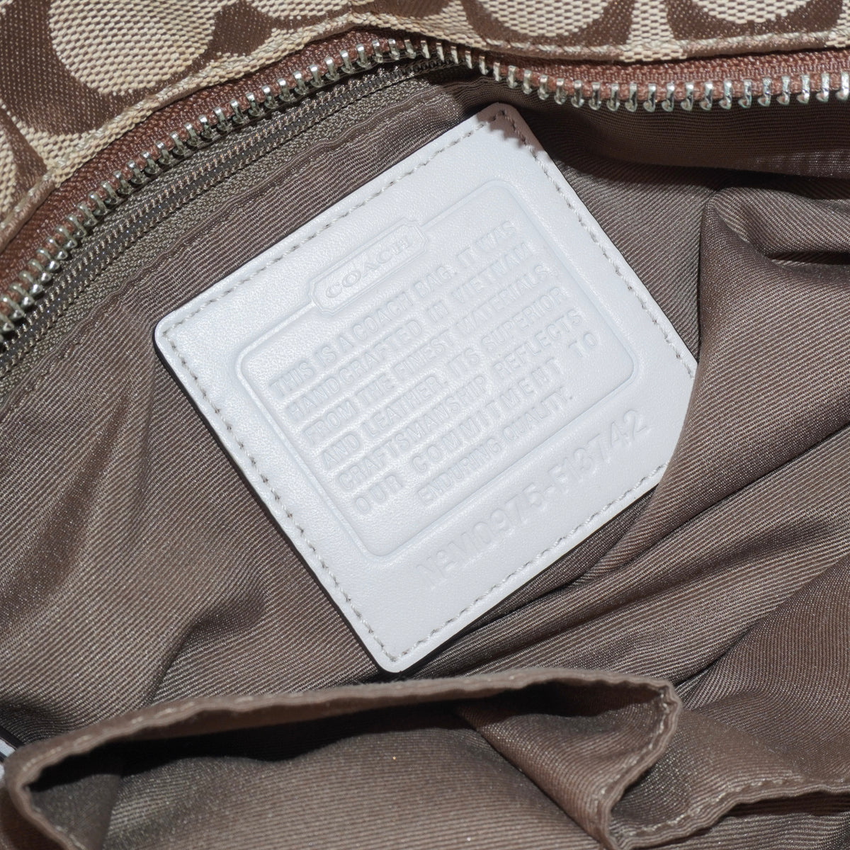 Coach Monogram Purse