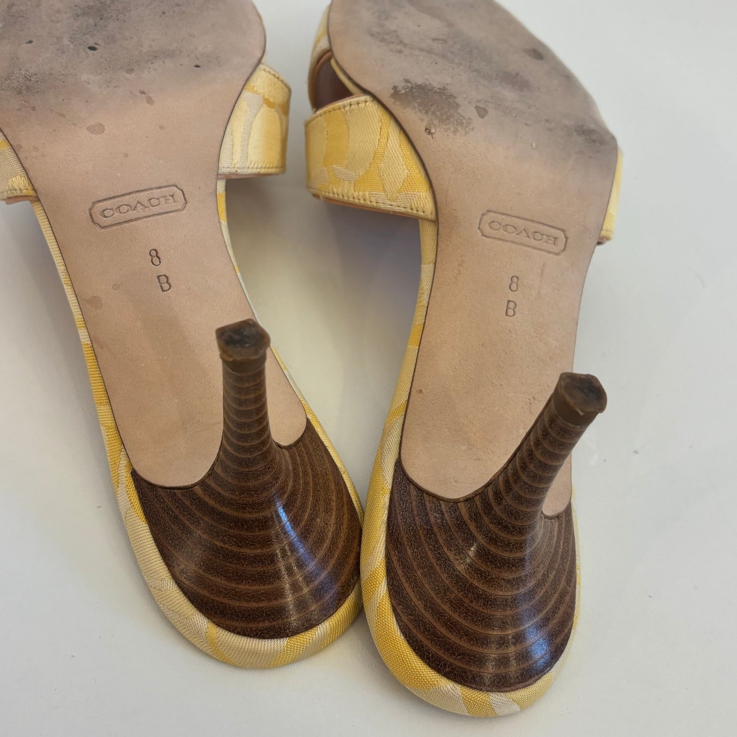 Coach Monogram Mules (38)