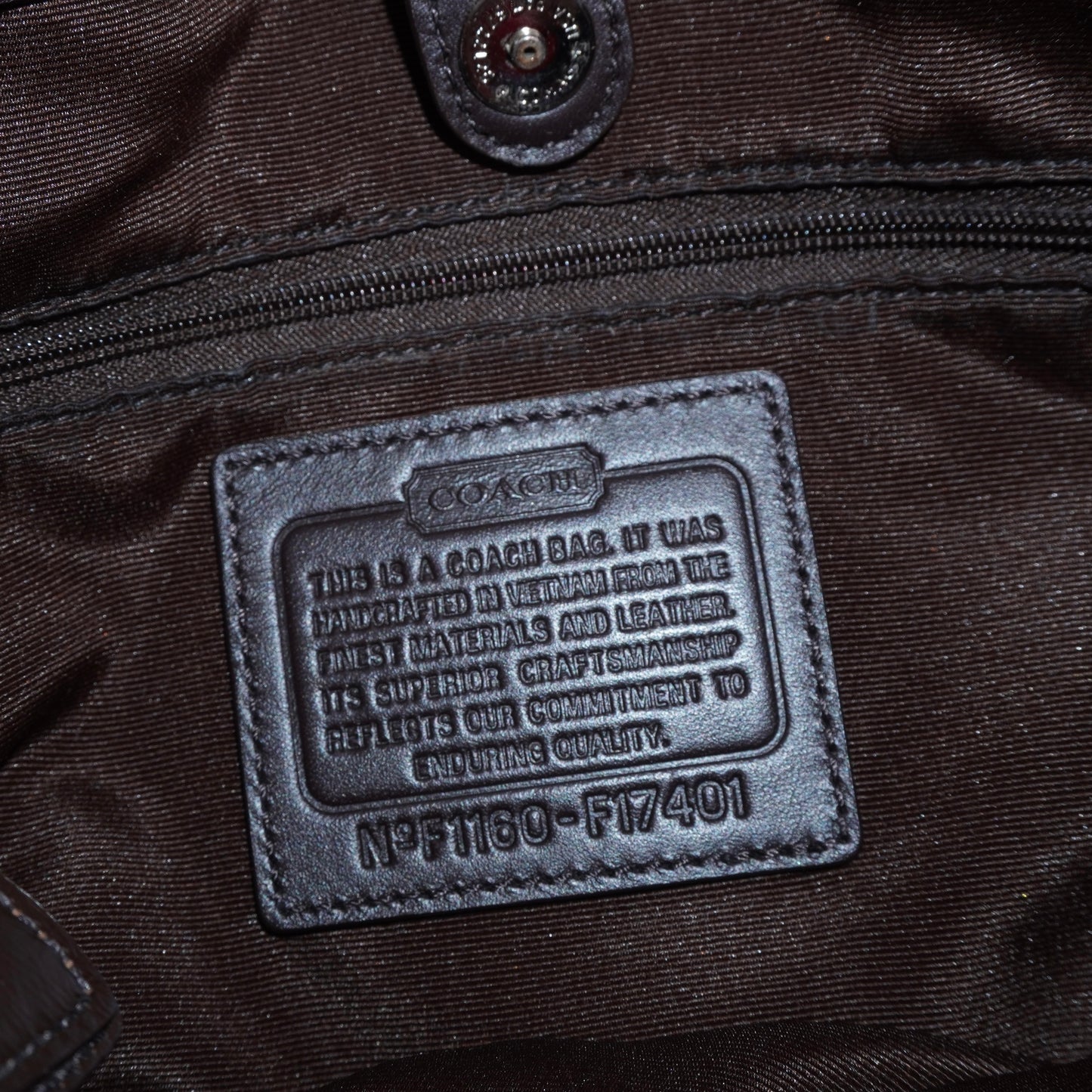 Coach Monogram Purse