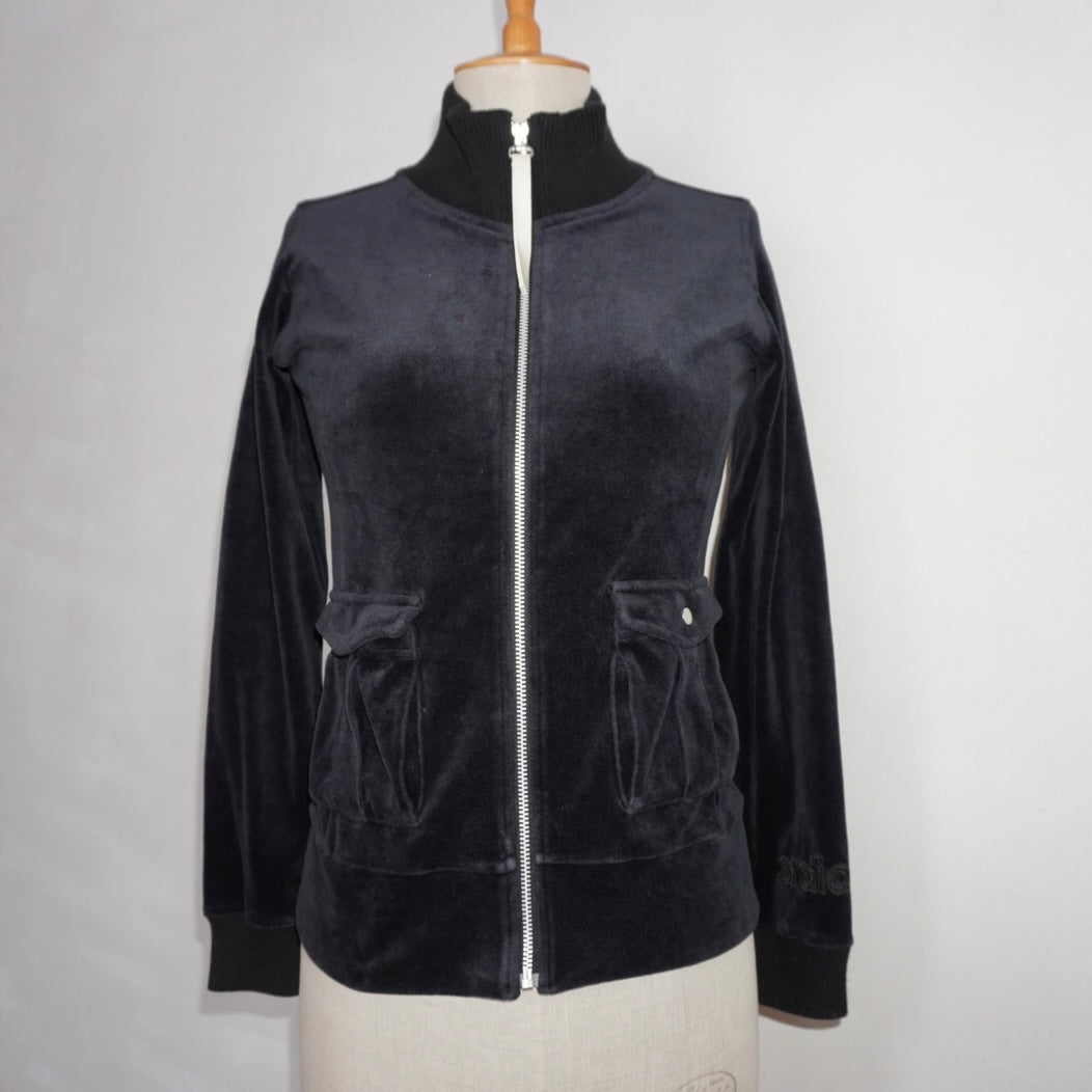 Adidas Velour Jacket (M)