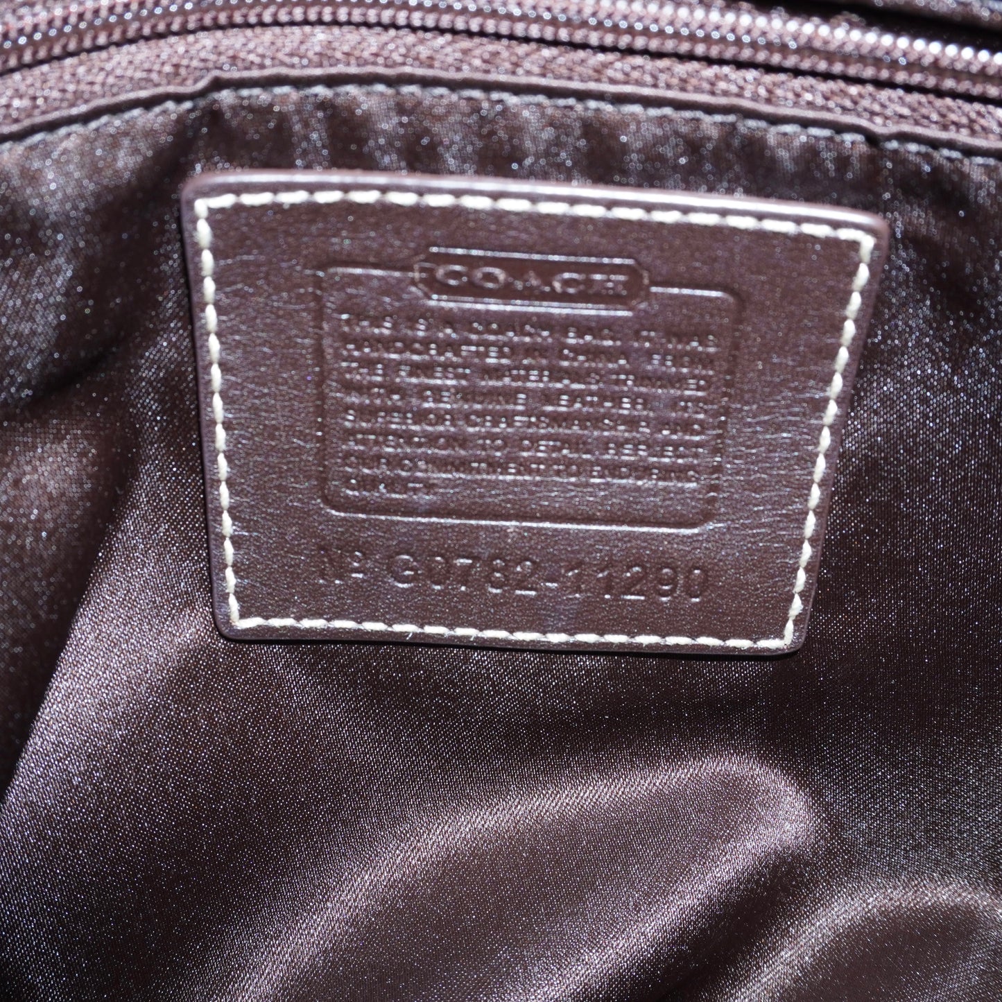 Coach Monogram Purse