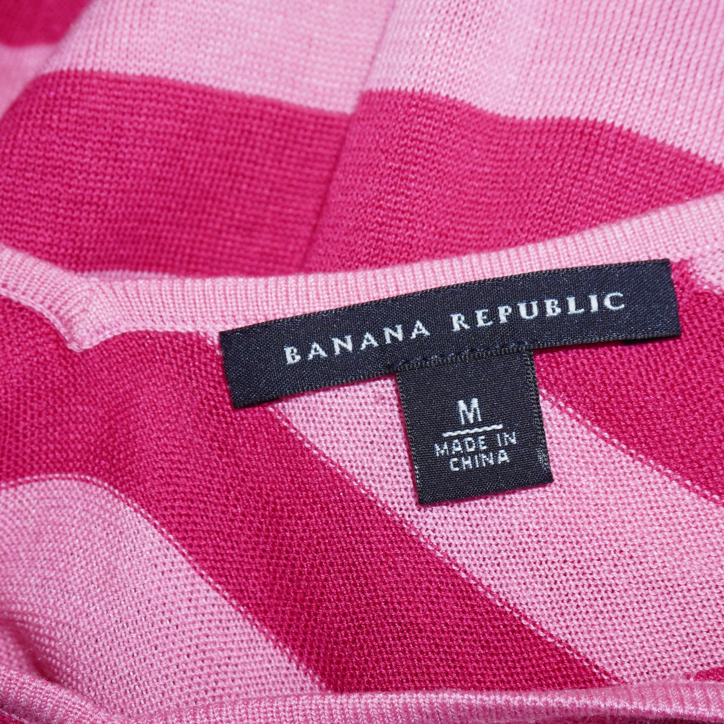 Silk Striped Top (M)