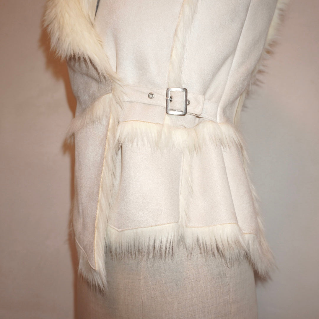 Faux Fur Vest (S)