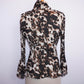 Pleated Ruffle Blouse (M)