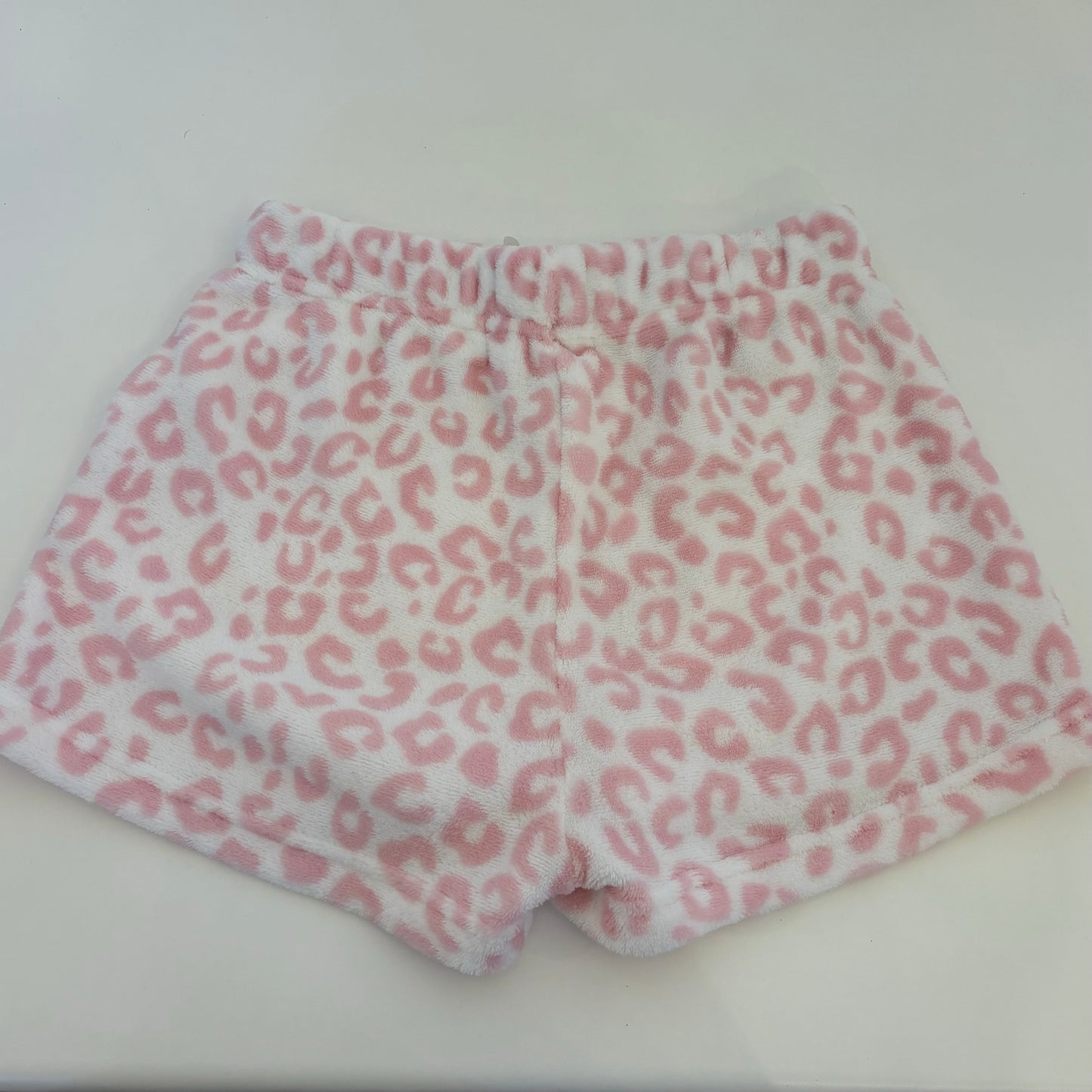 Leopard Fuzzy Shorts (XS)