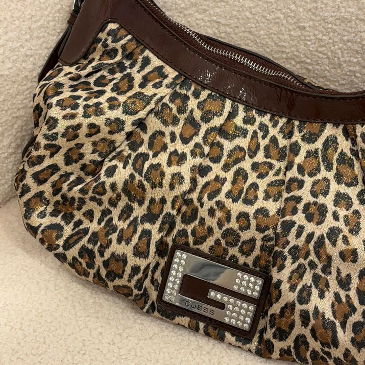 Guess Leopard Print Purse