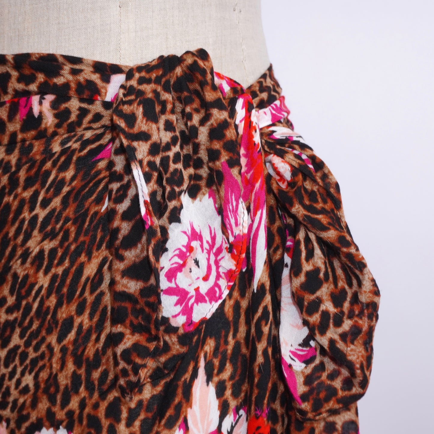 Leopard Floral Sarong