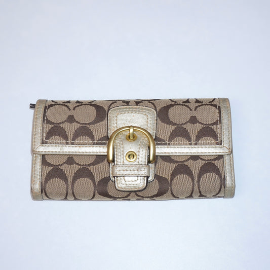 Coach Monogram Wallet