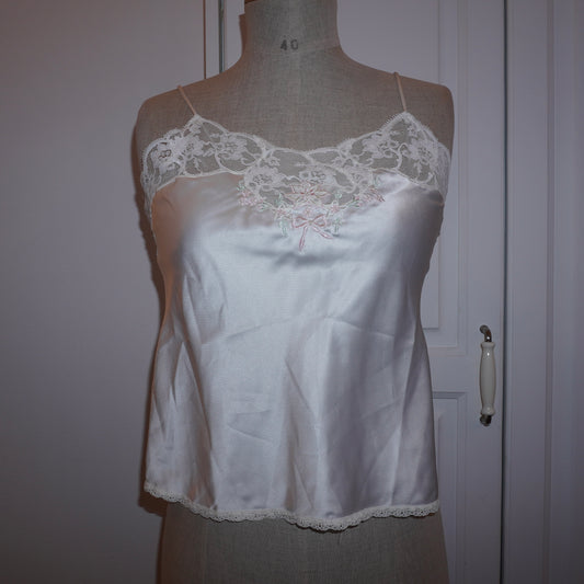 Satin Floral Top (S)