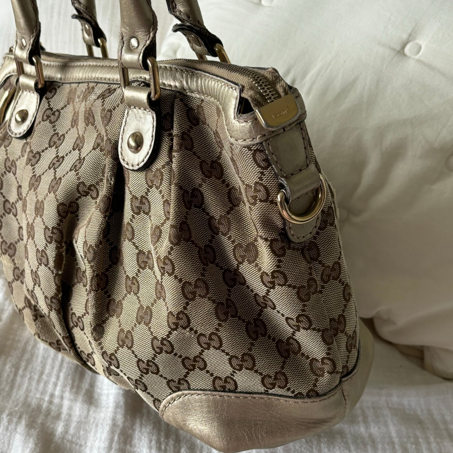 Gucci Monogram Sukey Purse