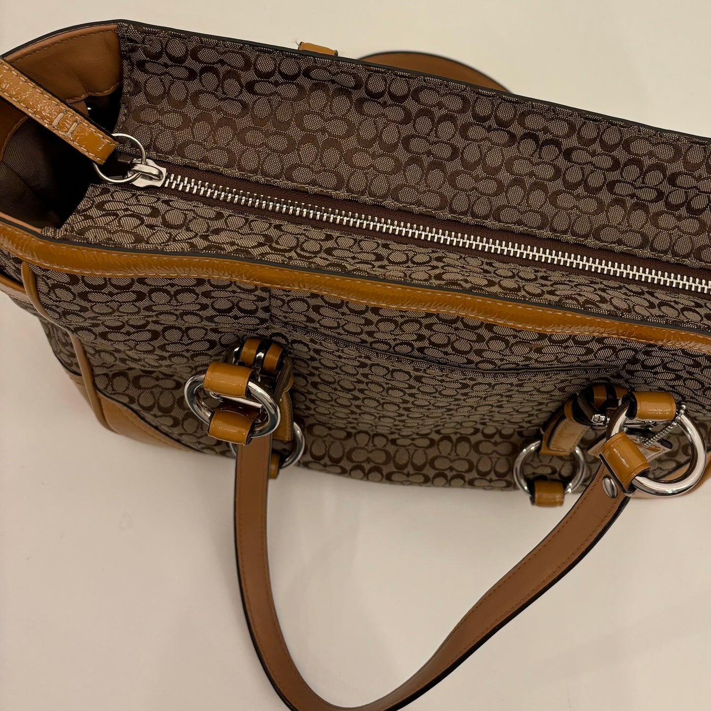 Coach Monogram Tote