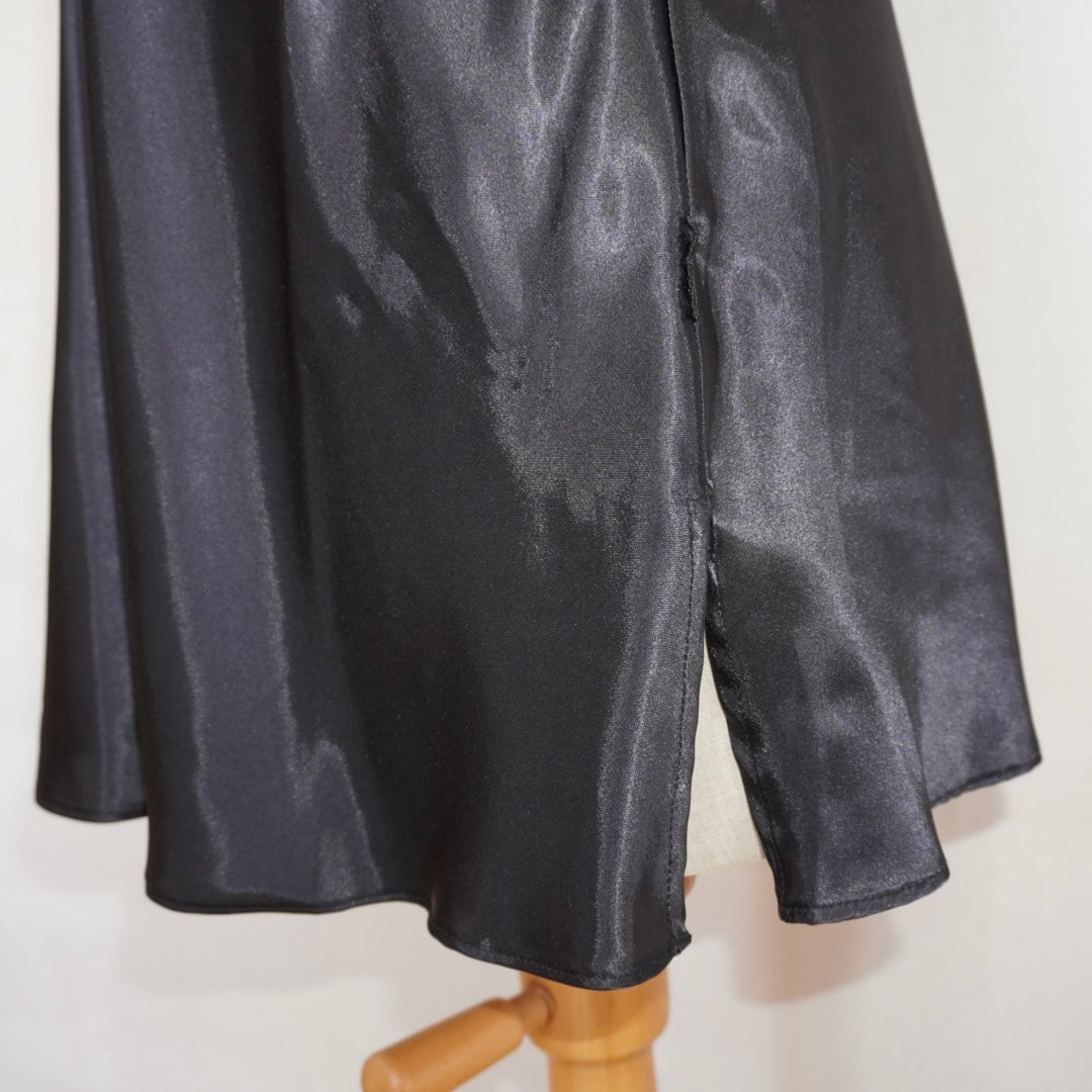 Satin Slip Dress (XS)