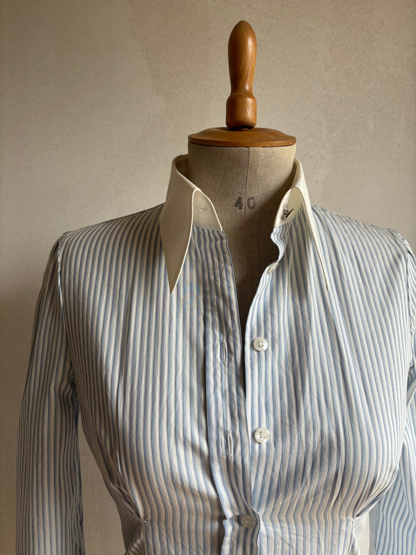 Dolce & Gabbana Pinstripe Blouse (S)