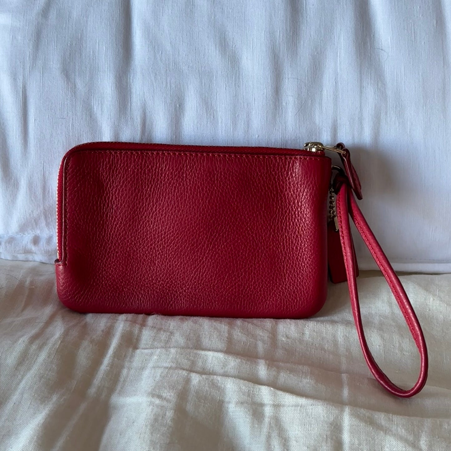 Coach Leather Pouch