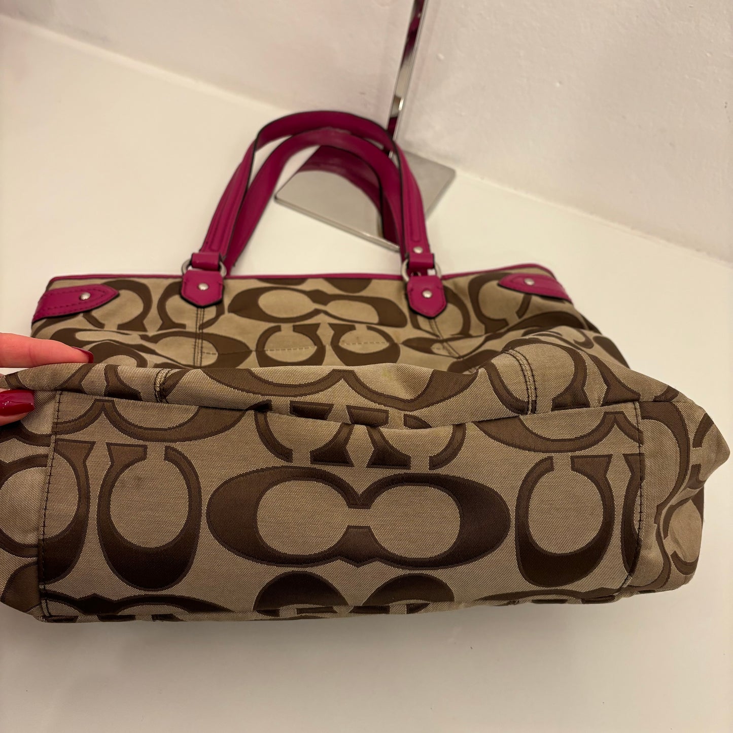 Coach Monogram Tote