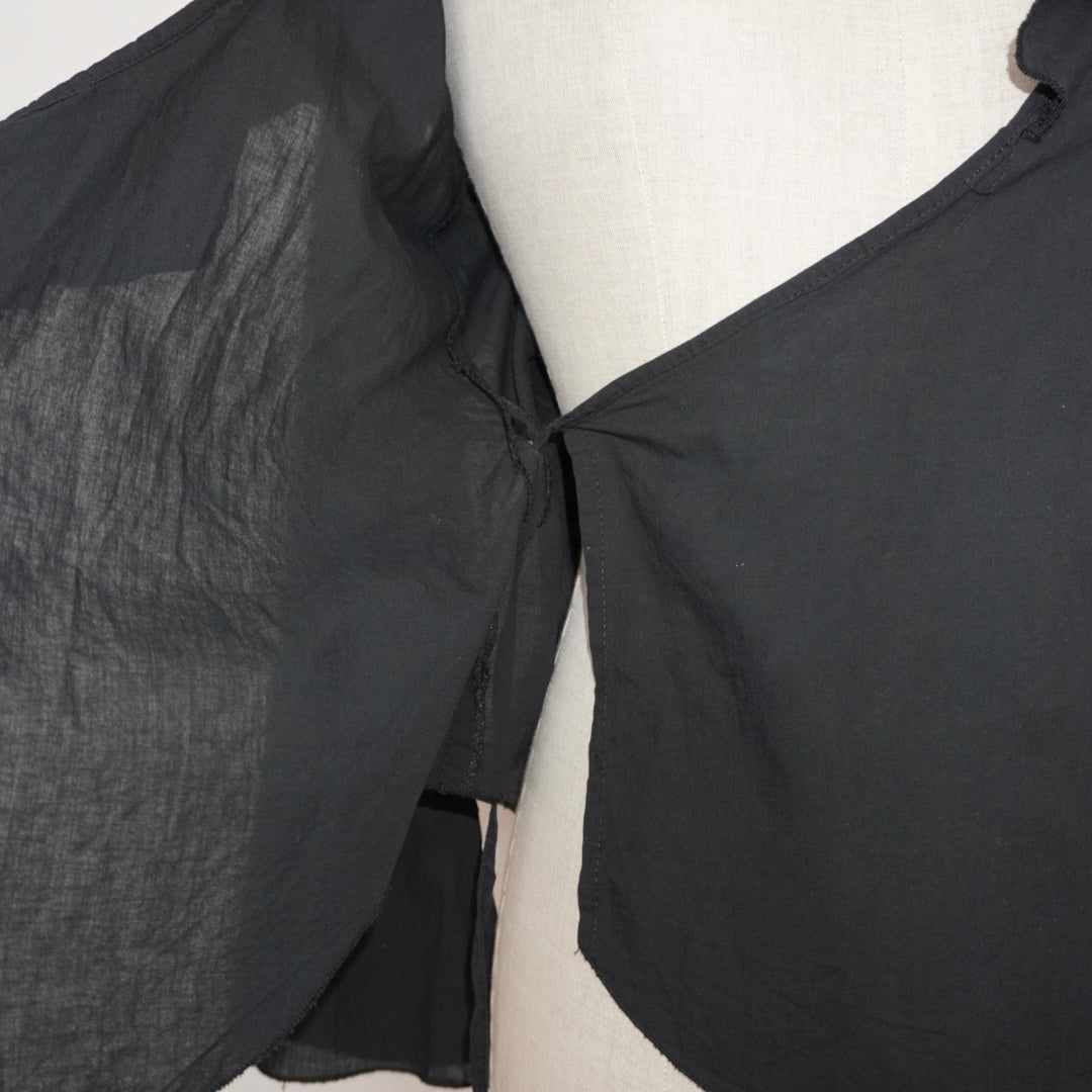 Ruffle Wrap Blouse (XS)