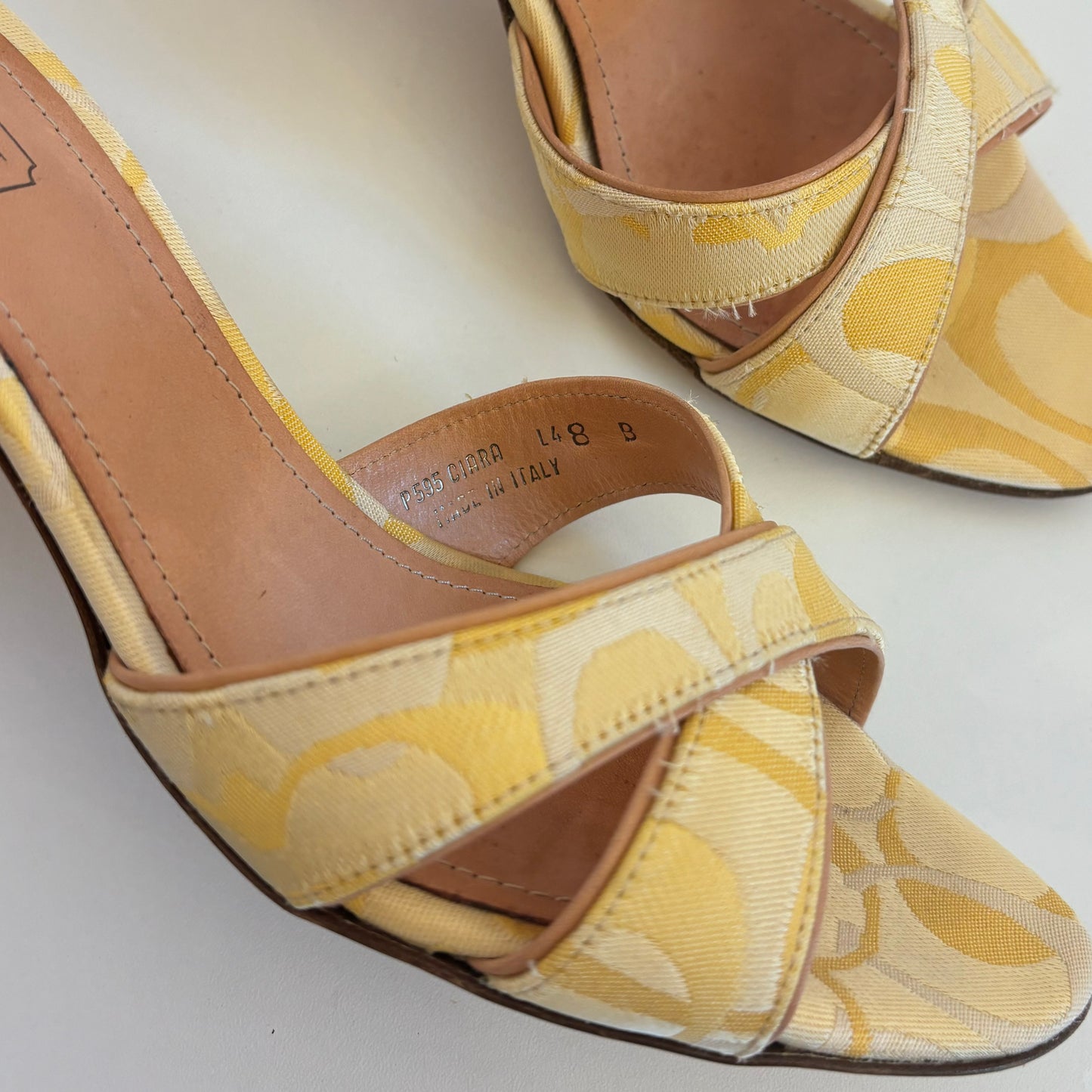 Coach Monogram Mules (38)