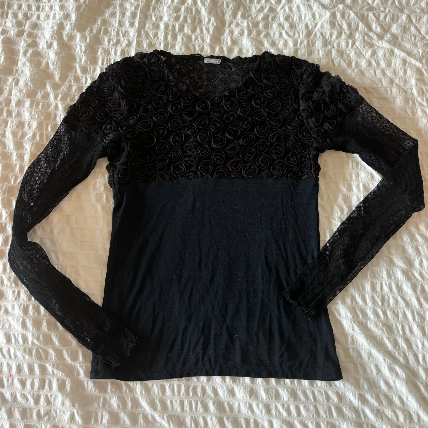 Rosette Mesh Top (XS)