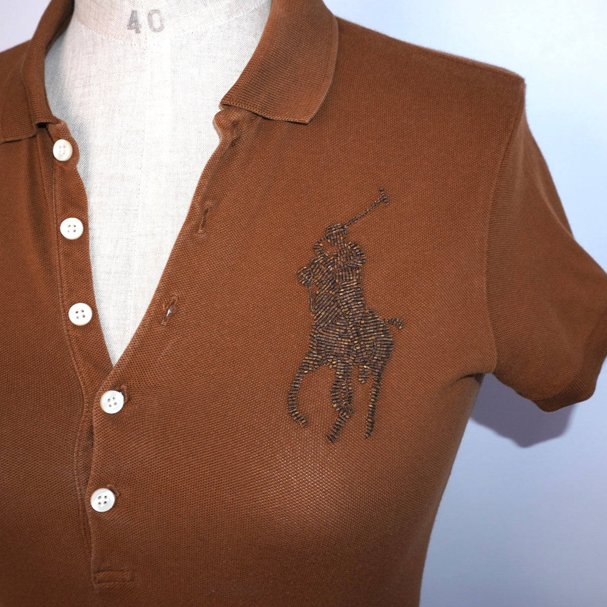 Ralph Lauren Beaded Polo (S)