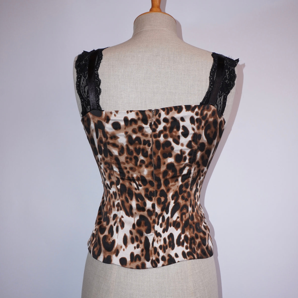 Silk Leopard Top (M)