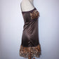 Leopard Ruffle Dress (S)