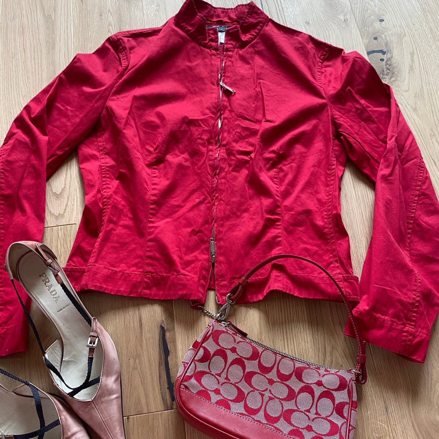 Maxmara Red Jacket (S/M)